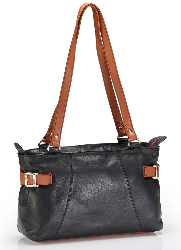 Laurina, tas, dames, van leer 