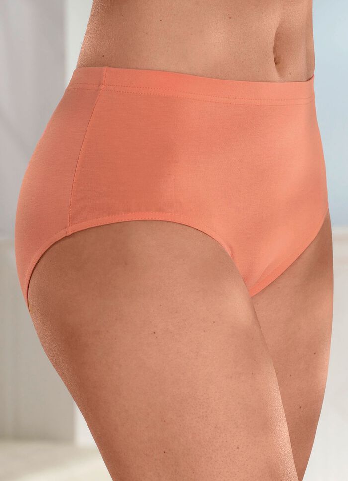 Set van vier slips met elastische band 