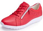 Waldl&auml;ufer, comfortabele dames veterschoenen, breedte K, met uitneembaar voetbed ROOD