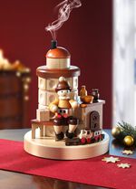 Rookoven gemaakt van massief lokaal hout 