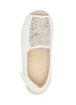 Sandaal gemaakt van elastisch textielmateriaal ROOM WITGOUD