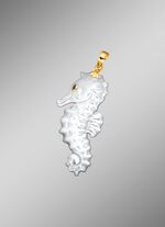 Kettinghanger zeepaardje, echt parelmoer 