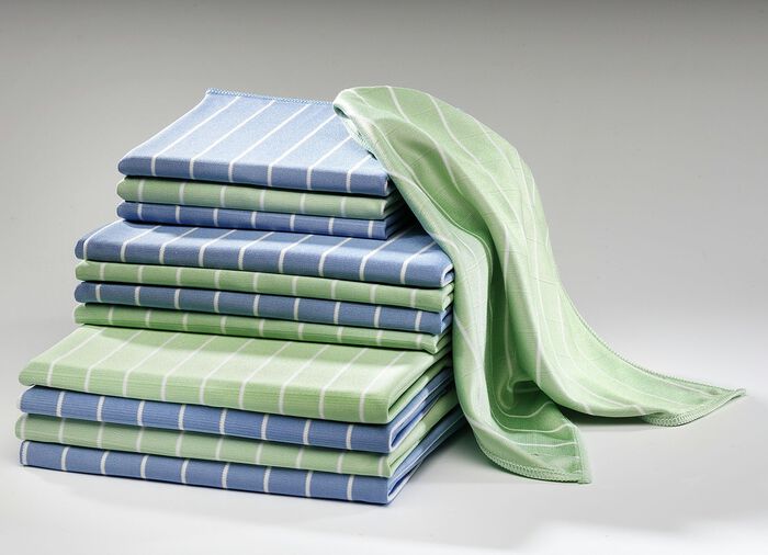 Poetsdoekenset, 12 stuks van Aqua Laser 