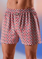 Set van vier boxershorts met elastische tailleband 