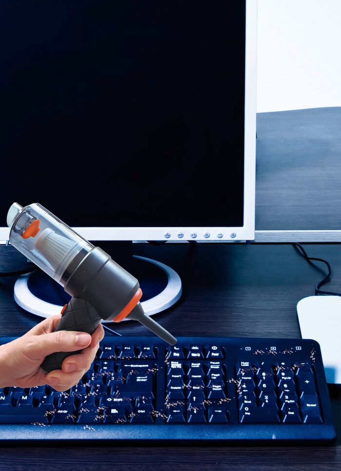 2-in1 mini draadloze handstofzuiger 