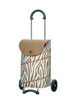 Shopper gemaakt van verchroomd stalen frame 