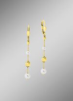 Oorbellen met gekweekte zoetwaterparels 