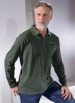 Poloshirt van &ldquo;Milano Italy&rdquo; in 2 kleuren OLIJF