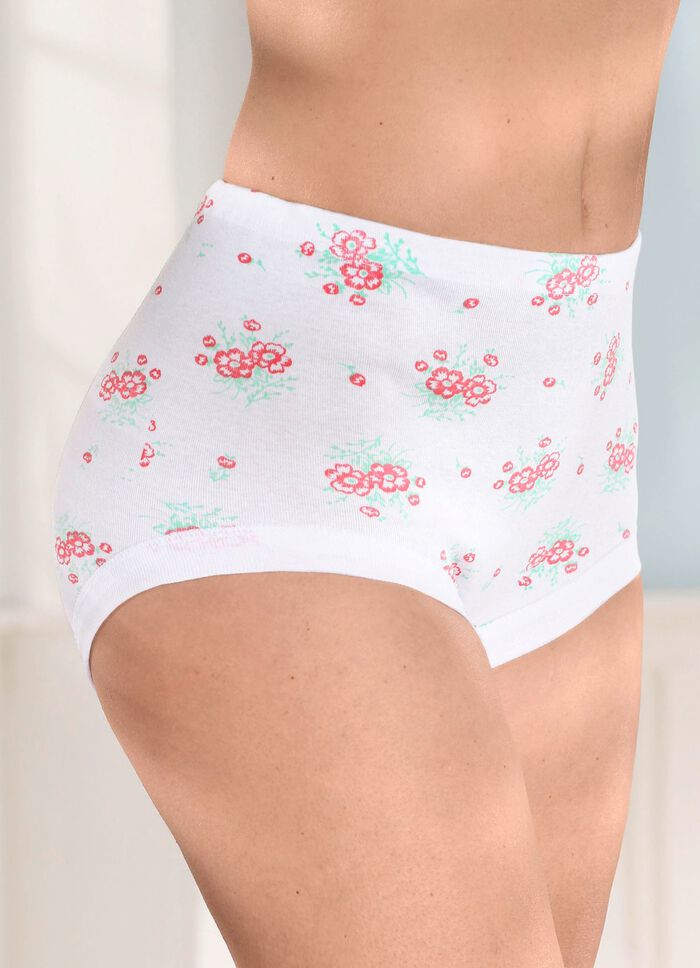 Verpakking van vijf slips met vervangbare elastiek 