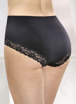 Set van drie slips met elastische kant 