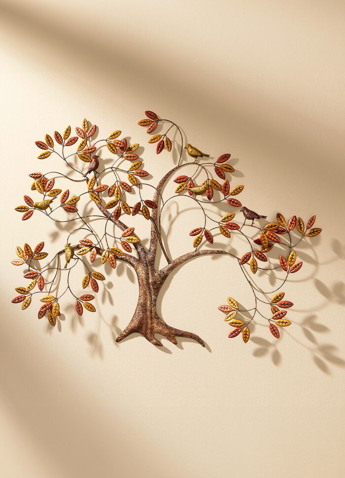 Wanddecoratie van metaal 