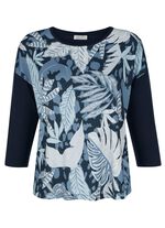 Shirt met 3/4-mouwen 