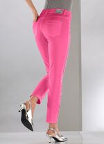 Elegante jeans met effectieve strasssteentjes 