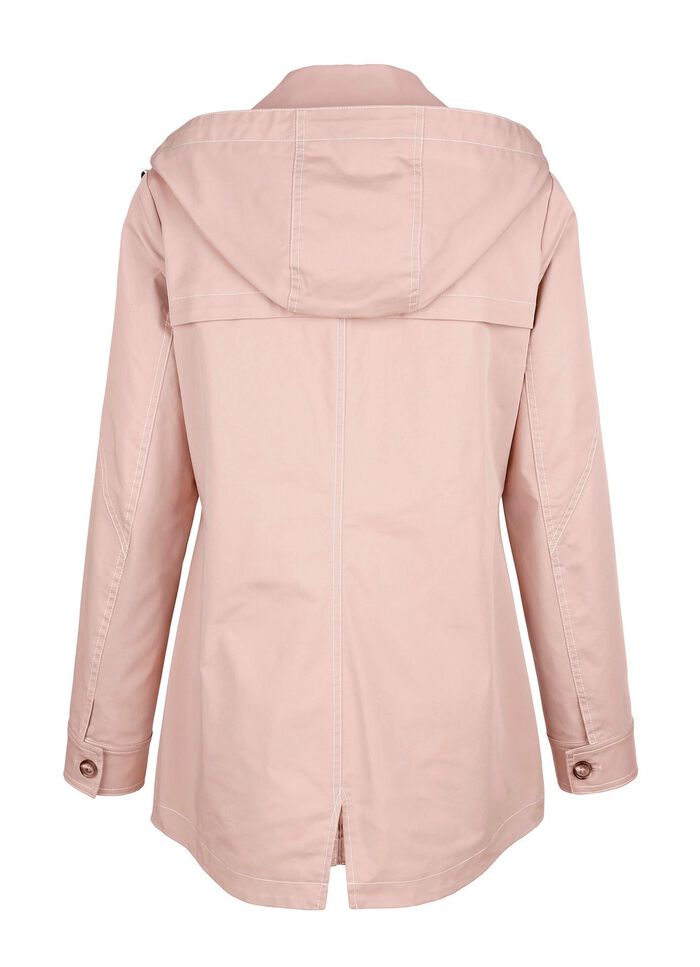 Jas met afneembare capuchon 