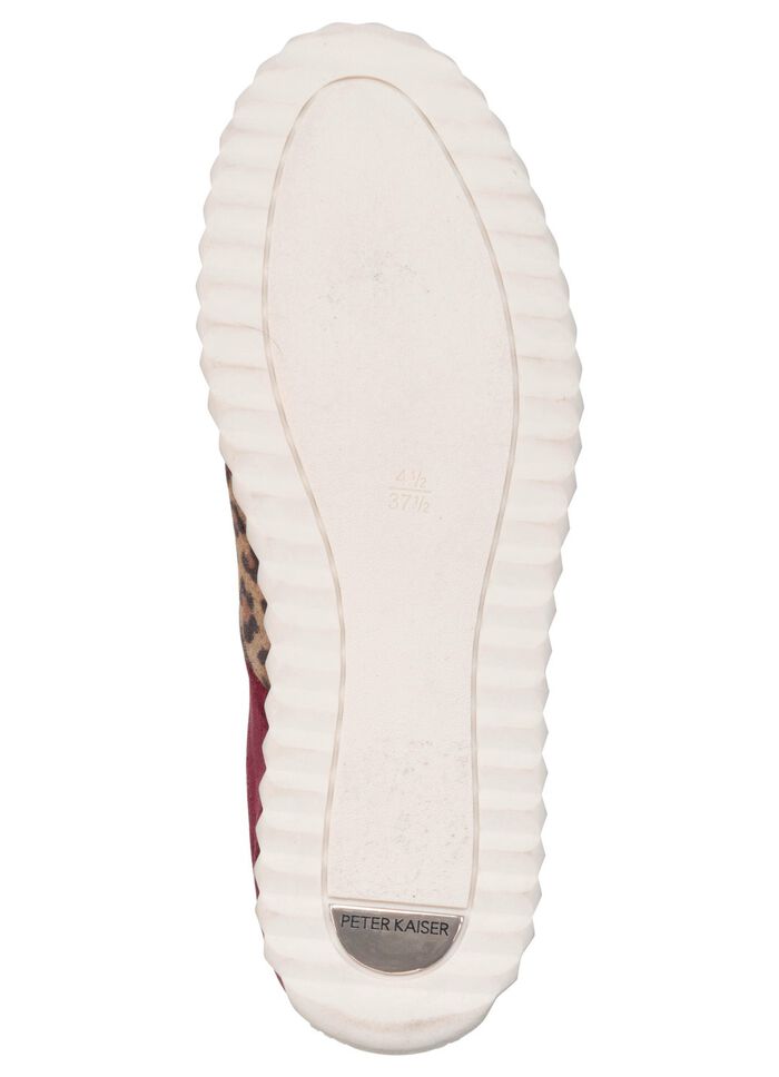 Peter Kaiser, trendy damessneakers, met uitneembaar voetbed BORDEAUX-BRUIN