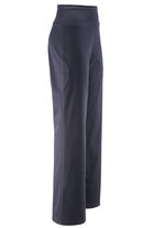 Zachte stretchbroek in modieuze breedte MARINE