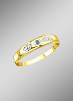 Damesring met smaragd 