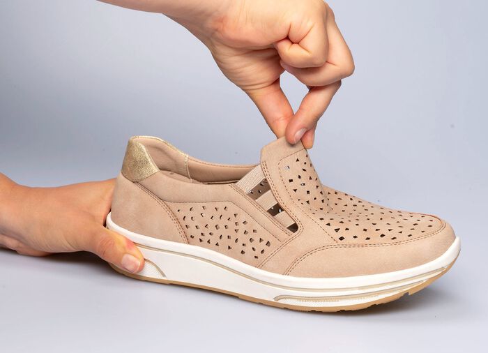 Comfortabele lage schoen met zachte zool 