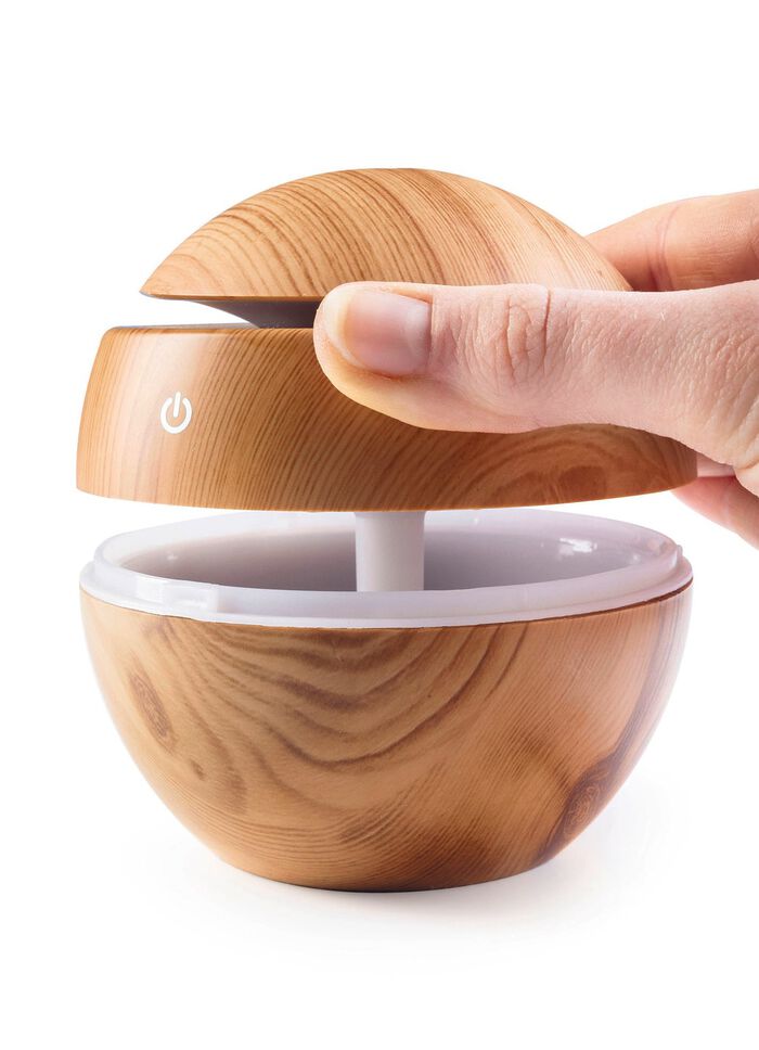 Luchtbevochtiger in houtlook 