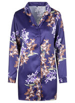 LingaDore nachtjapon met bloemdessin 