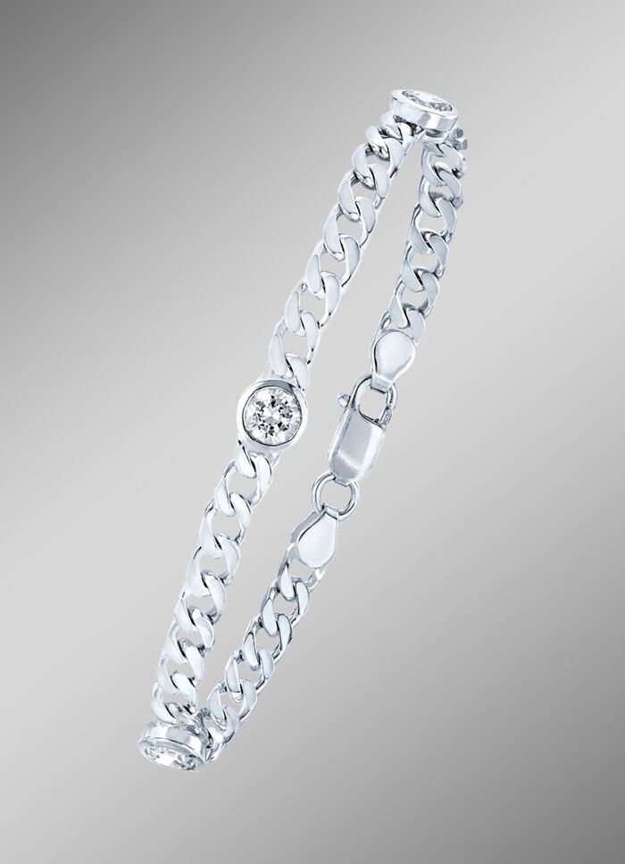 Armband met pantser-design 