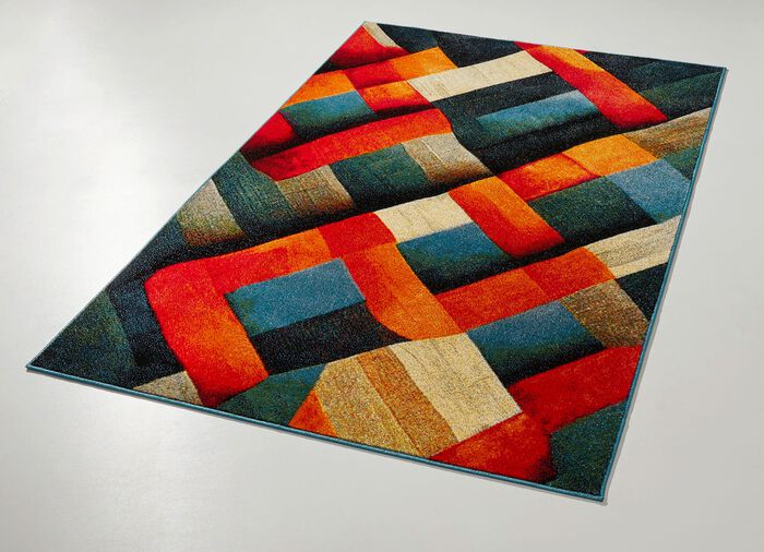 Kleurrijke bruggen en tapijten VEELKLEURIG