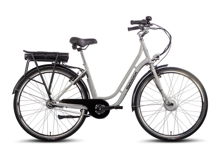 Tijdloze, elegante stads-e-bike met comfortabele eigenschappen SILBER