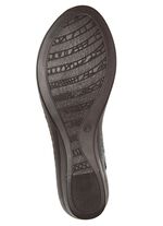 ELENA EDEN, zomerse damessandalen, breedte G, van leer 