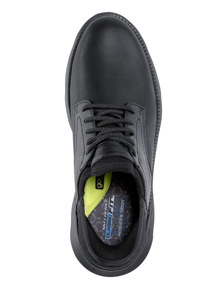SKECHERS pantoffels met voorgevormde instaphielplaat ZWART