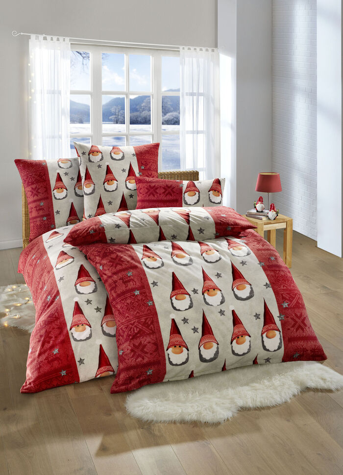 Gezellig beddengoedset met kerstmotief 
