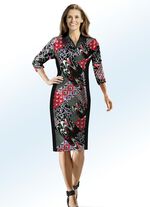 KLAUS MODELLE jurk met polokraag 