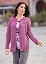 Cardigan met scheerwol 