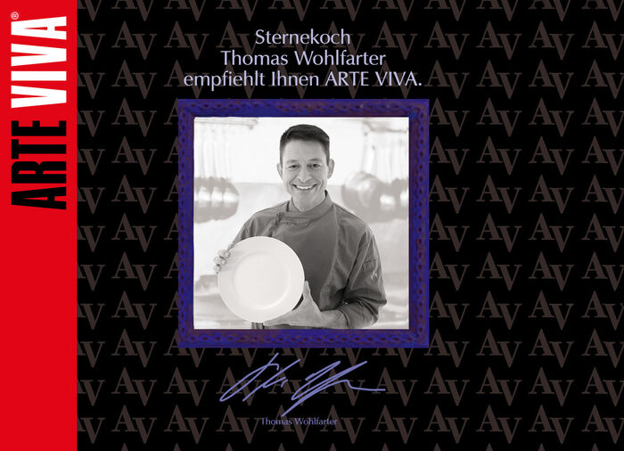 Millefiori porseleinen servies gemaakt van hoogwaardig wit porselein 