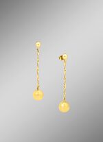 Oorbellen met balletjes 