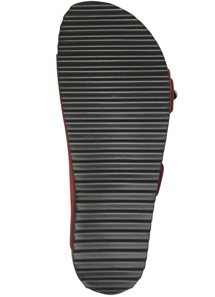 Andrea Conti muiltjes met kleurrijk bedrukt leren voetbed 