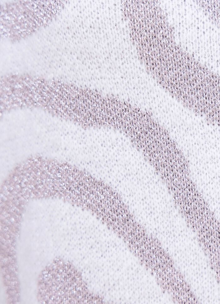 Trui met elegant glittereffect 