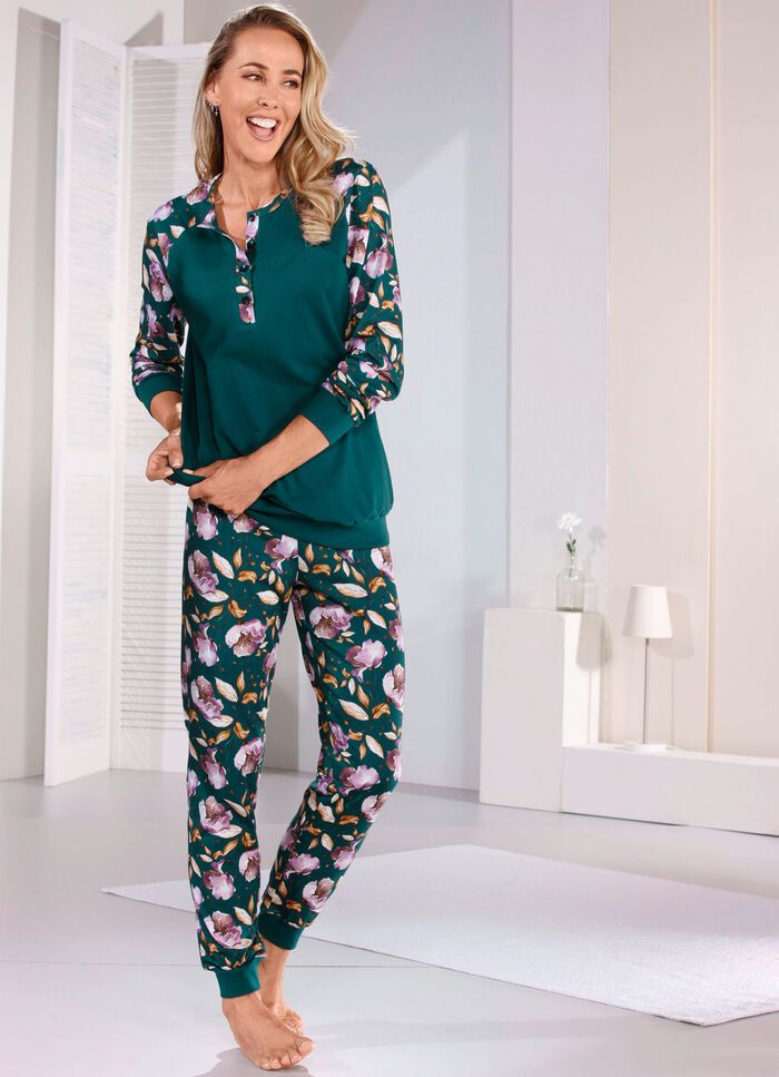 Pyjama met manchetten 