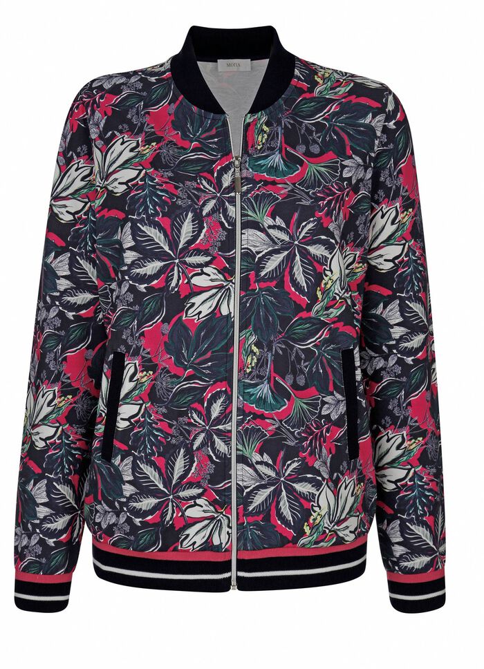 Sweatvest met zijzakken 