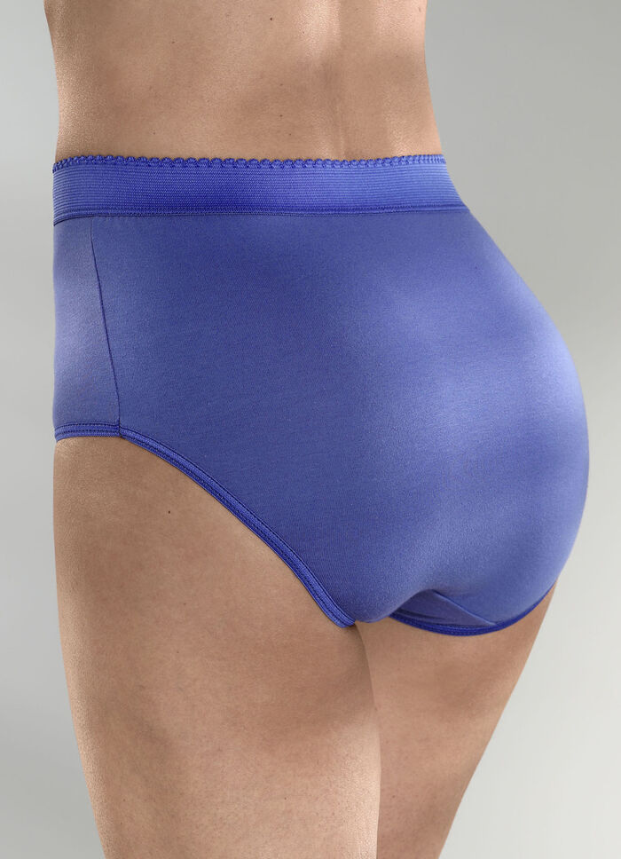 Set van vijf slips met brede elastische tailleband 