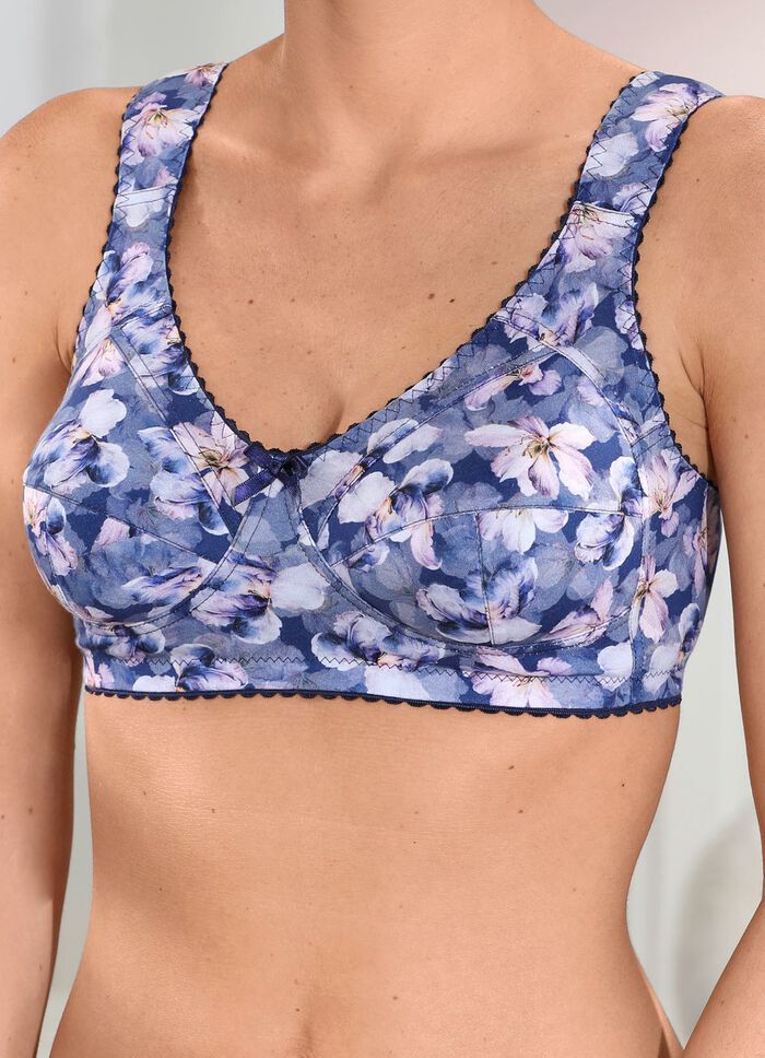 BH met een kleurrijk bloemendessin 