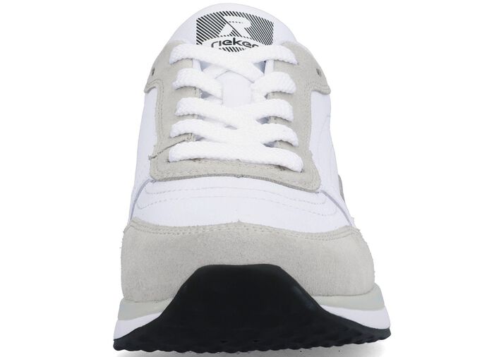Rieker sneakers met een interessante zebraprint WIT