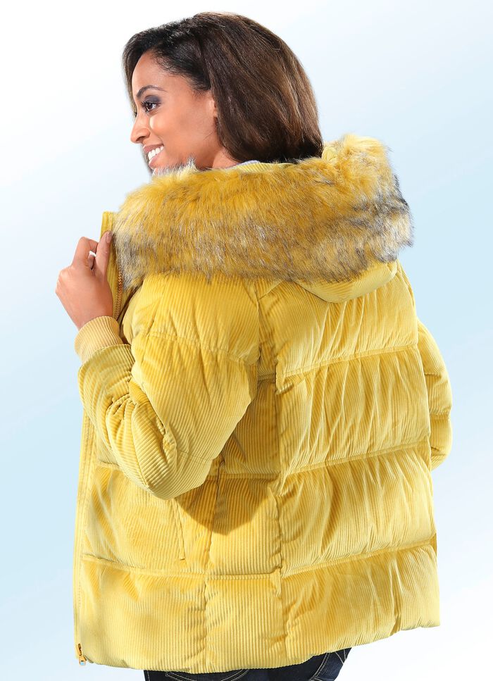 Jasje van trendy corduroy fluweel 