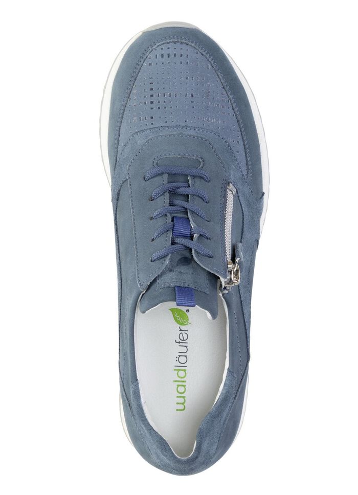 Waldl&auml;ufer, comfortabele dames veterschoenen, breedte H, met uitneembaar voetbed JEANS