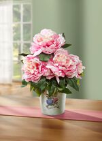 Rozen in een metalen pot 