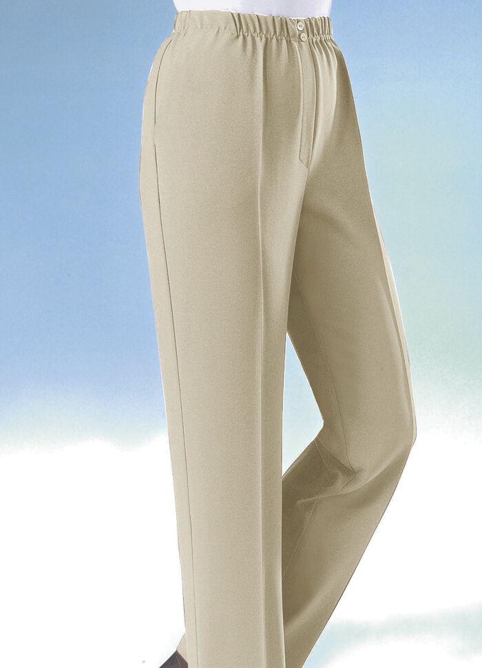 Broek met ge&iuml;ntegreerde veiligheidszak 