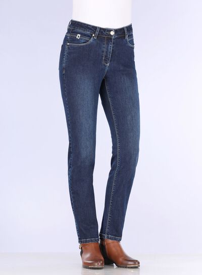 Jeans met praktisch telefoonzakje 