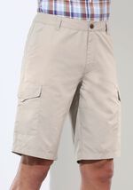 Bermuda met cargozakken in 3 kleuren 