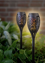 Zaklamp op zonne-energie, set van 2 