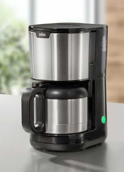 BRAUN PurShine ontbijtserie van hoogwaardig roestvrij staal 