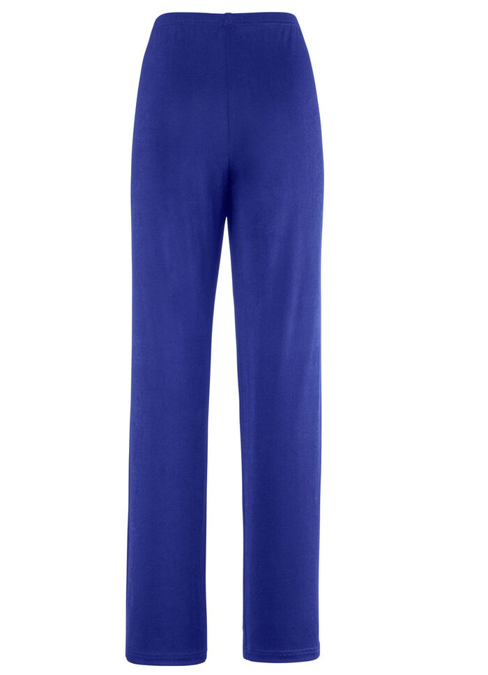 Broek met een nobele glans KONINGSBLAUW